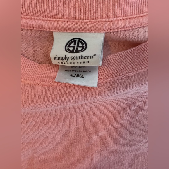 Simply Southern Long-Sleeve Tailgating T-Shirt—Size—XL - Picture 5 of 7